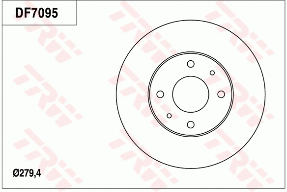 Brake Disc (DF7095)