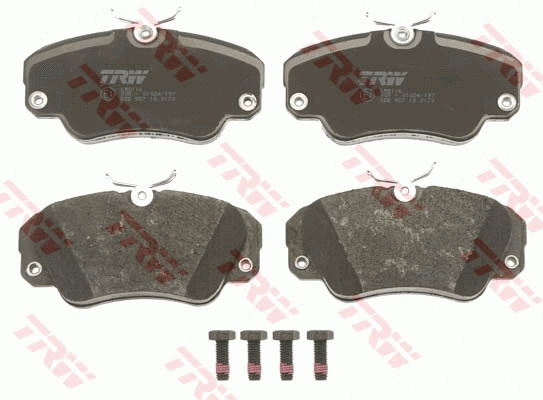 Brake Pad Set, disc brake (GDB957)
