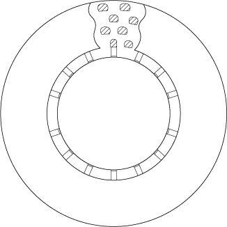 Brake Disc (DF5085S)