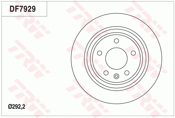 Brake Disc (DF7929)