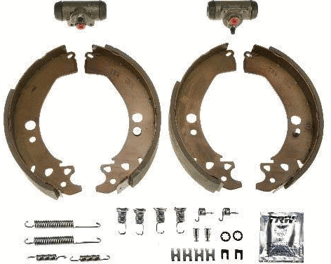 Brake Shoe Set (BK1256)