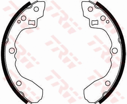 Brake Shoe Set (GS8205)