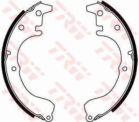 Brake Shoe Set (GS8089)