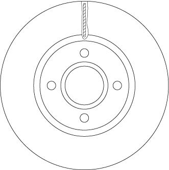 Brake Disc (DF6509)