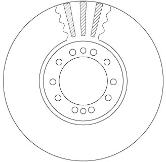 Brake Disc (DF5071S)