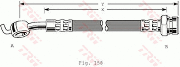 Brake Hose (PHD357)