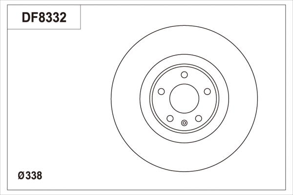 Brake Disc (DF8332S)