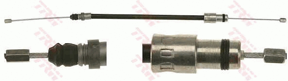 Cable Pull, parking brake (GCH2418)