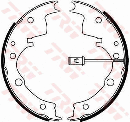 Brake Shoe Set (GS8598)