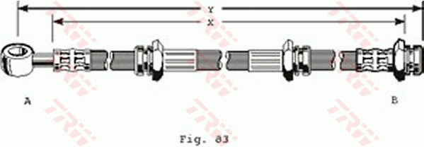 Brake Hose (PHD171)