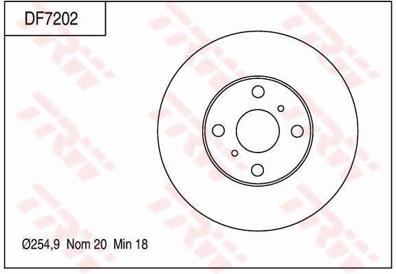 Brake Disc (DF7202)