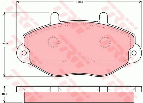 Brake Kit, disc brake (GTD1128)