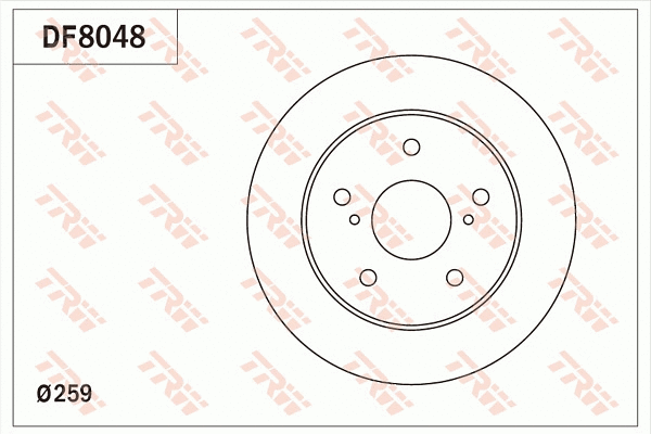 Brake Disc (DF8048)