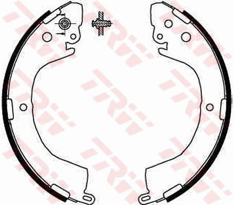 Brake Shoe Set (GS8667)