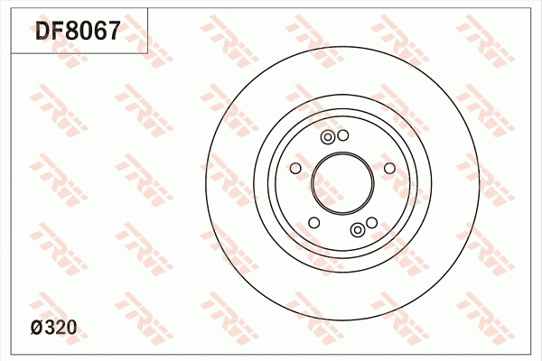 Brake Disc (DF8067)