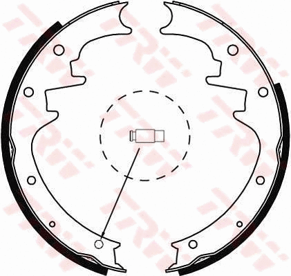 Brake Shoe Set (GS8444)