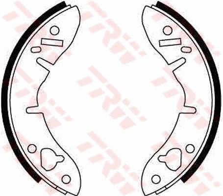 Brake Shoe Set (GS6034)
