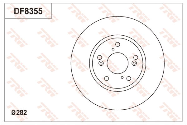 Brake Disc (DF8355S)