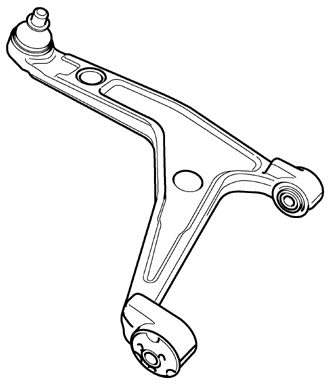Control/Trailing Arm, wheel suspension (JTC295)
