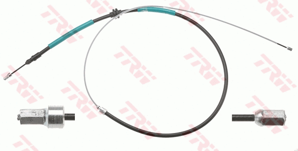 Cable Pull, parking brake (GCH680)