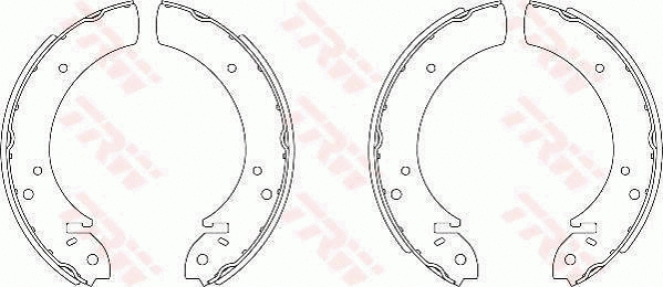 Brake Shoe Set (GS7832)