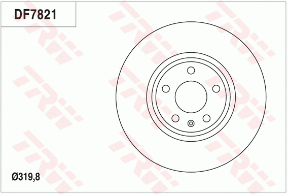 Brake Disc (DF7821)