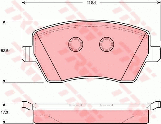 Brake Kit, disc brake (GTD1150)