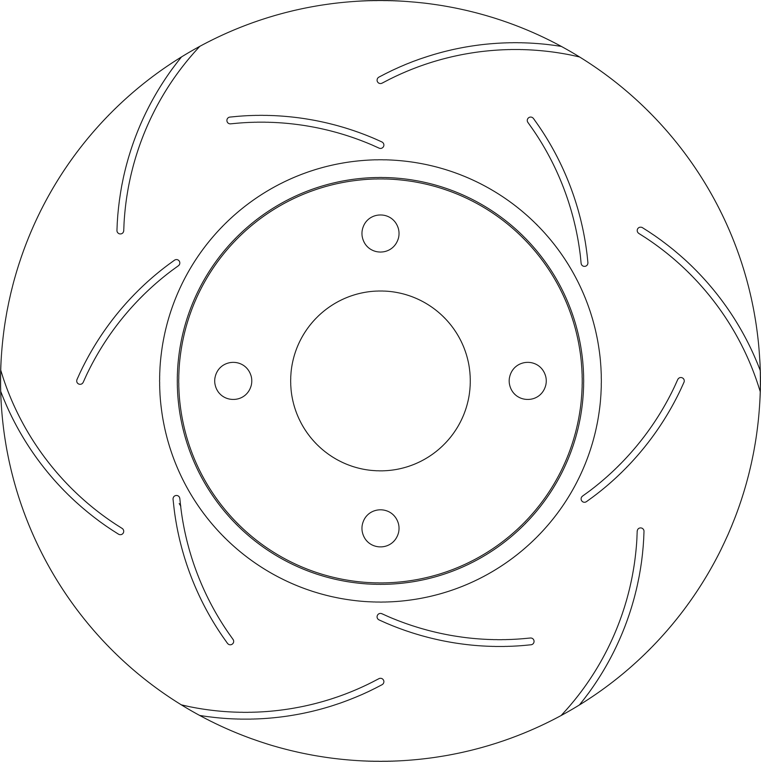 Brake Disc (DF8383XSS)