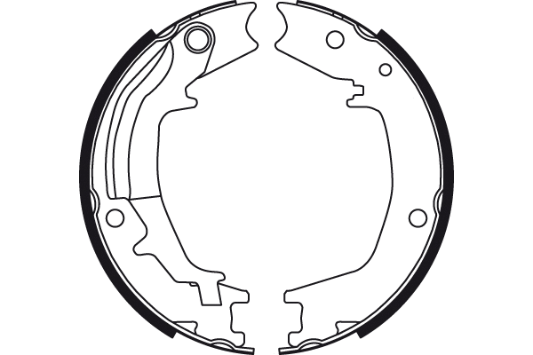 Brake Shoe Set, parking brake