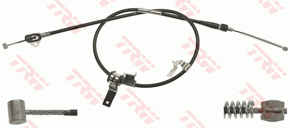 Cable Pull, parking brake (GCH654)
