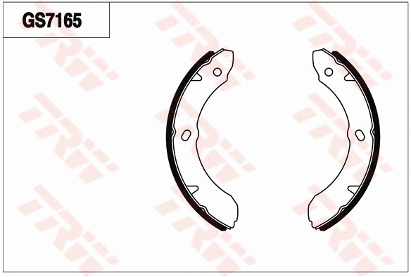 Brake Shoe Set (GS7165)