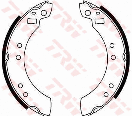 Brake Shoe Set (GS6124)