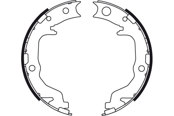 Brake Shoe Set, parking brake