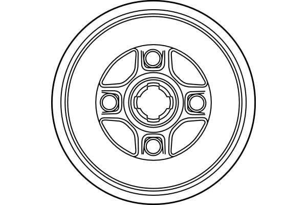Brake Drum (DB4176)