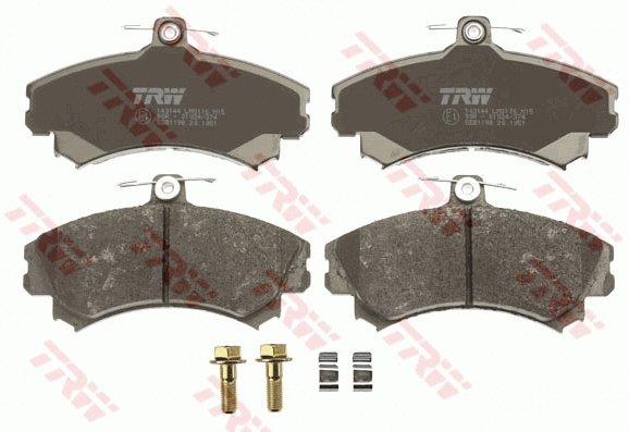 Brake Pad Set, disc brake (GDB1198)