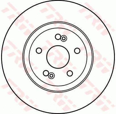 Brake Disc (DF2584)