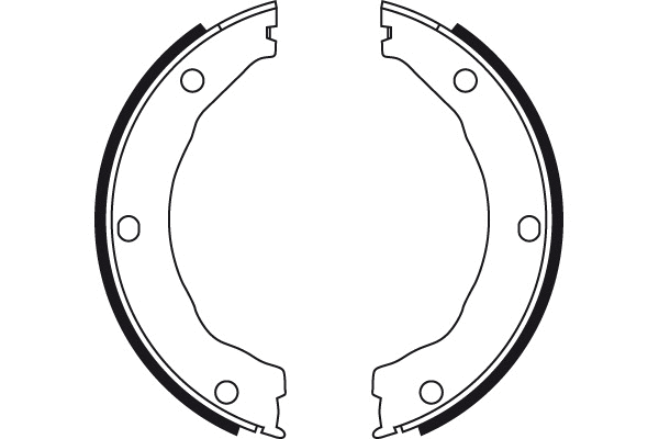 Brake Shoe Set, parking brake