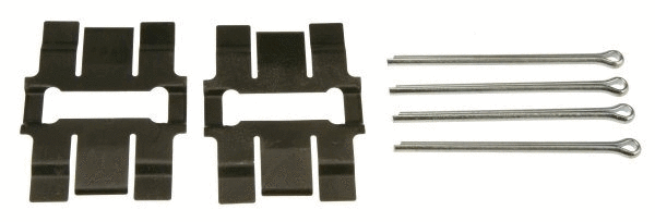 Accessory Kit, disc brake pad (PFK301)
