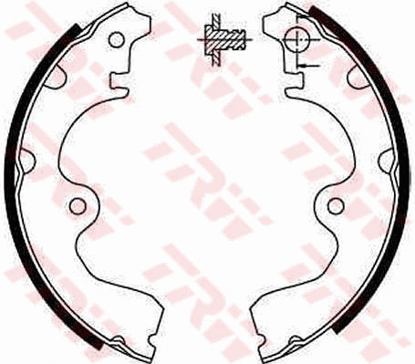 Brake Shoe Set (GS8554)