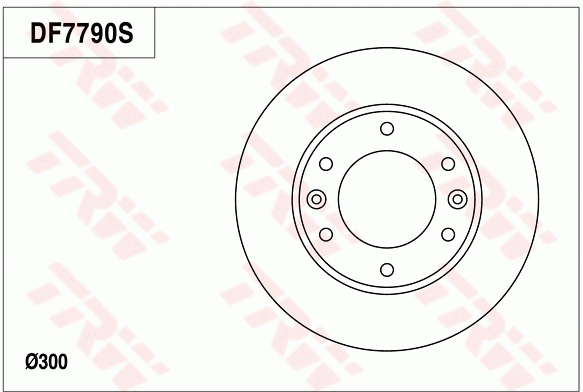 Brake Disc (DF7790)