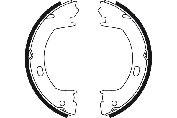 Brake Shoe Set, parking brake