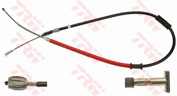 Cable Pull, parking brake (GCH1109)