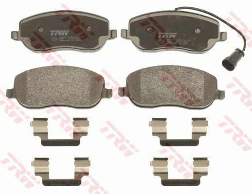 Brake Pad Set, disc brake (GDB1636)