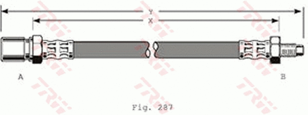 Brake Hose (PHD335)