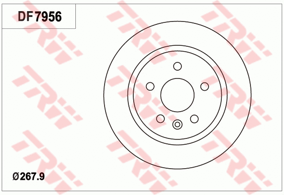 Brake Disc (DF7956)