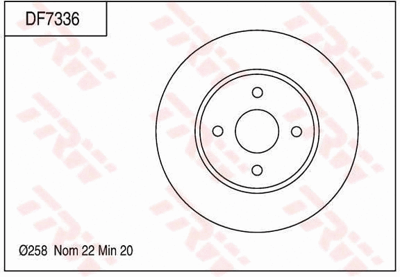 Brake Disc (DF7336)