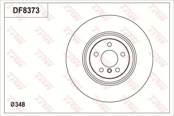 Brake Disc (DF8373S)