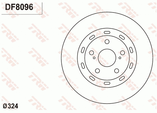 Brake Disc (DF8096)
