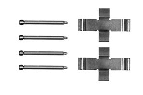 Accessory Kit, disc brake pad (PFK81)