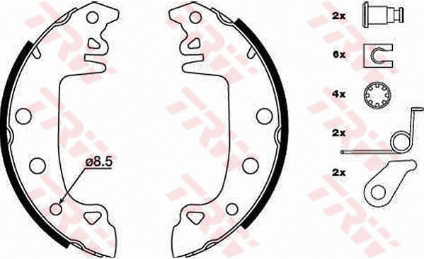 Brake Shoe Set